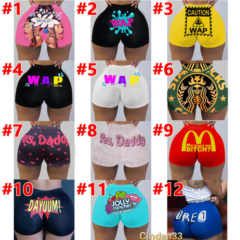 Women Yoga Pants Sexy Slim Printed Letter Cartoons Tight Shorts Summer Designer Mini Leggings Fashion Party Plus Size Clothing 2021, B1-b12
Women Yoga Pants Sexy Slim Printed Letter Cartoons Tight Shorts Summer Designer Mini Leggings Fashion Party Plus Size Clothing 2021, B1-b12