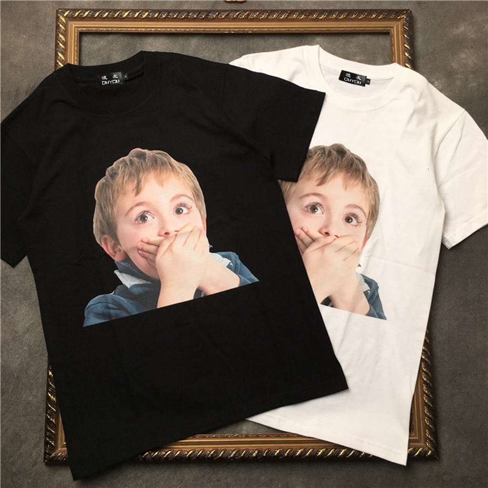 Men' Short-sleeved T-shirt Surprised Little Boy Print Women Shirts|streetwear 2191001545 M75s, White
Men' Short-sleeved T-shirt Surprised Little Boy Print Women Shirts|streetwear 2191001545 M75s, White