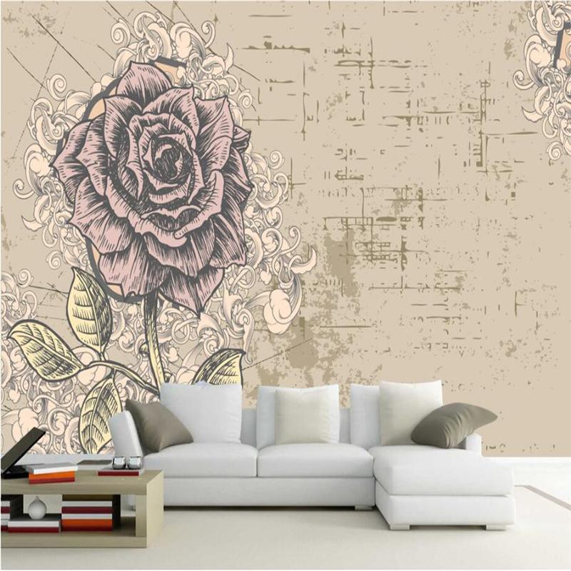 Vintage Wallpaper Custom Fashion Hand Painted 3d Flower Wallpaper Embossed TV Background Study Kitchen Wall Mural, As shown
Vintage Wallpaper Custom Fashion Hand Painted 3d Flower Wallpaper Embossed TV Background Study Kitchen Wall Mural, As shown