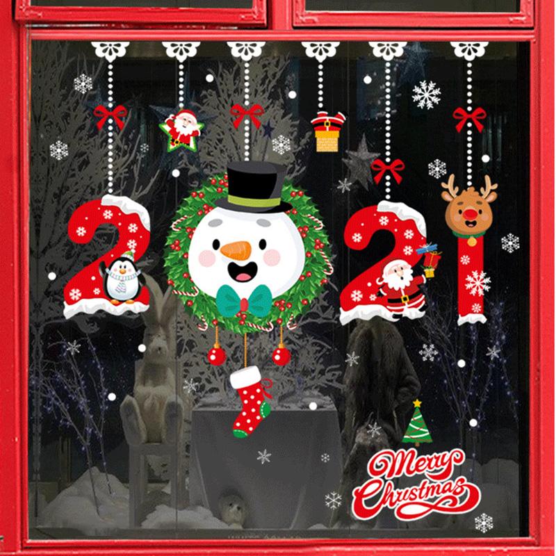 2021 Window Stickers Merry Christmas Decorations For Home Santa Claus Wall Glass Sticker New Year Decals Decor Kerst Decoratie
2021 Window Stickers Merry Christmas Decorations For Home Santa Claus Wall Glass Sticker New Year Decals Decor Kerst Decoratie