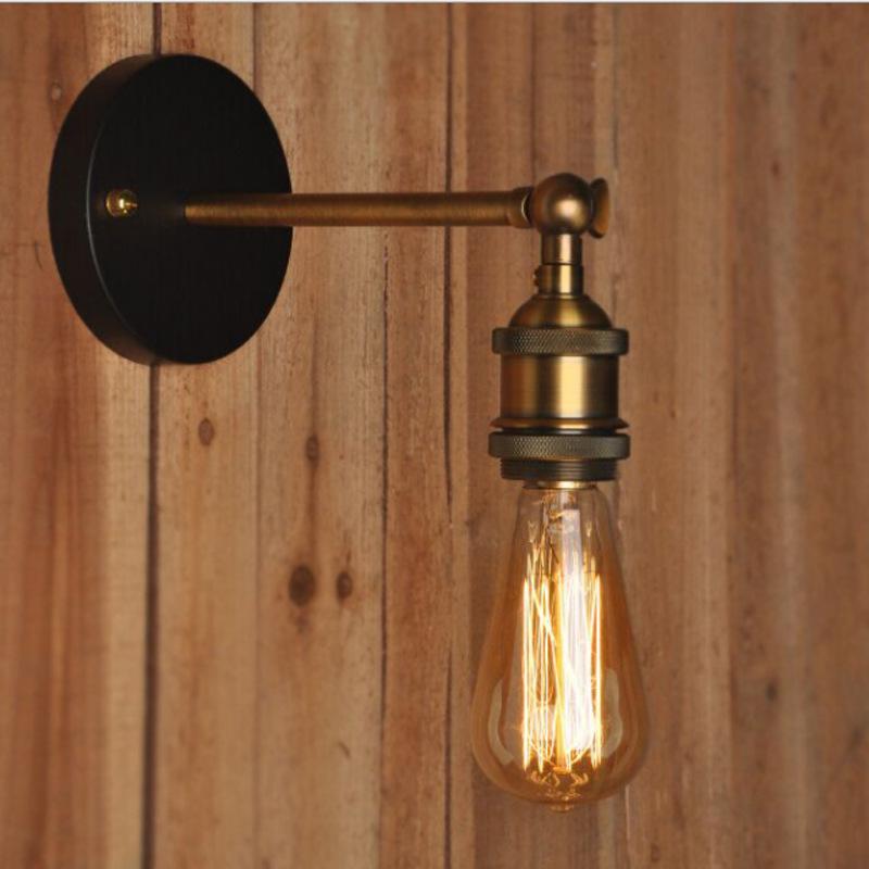 Retro Creative sconce Wall Light + E27 40W Edison Light Bulb Industrial Style Wall Lamp Restaurant Living Room Cafe Bar Decor
Retro Creative sconce Wall Light + E27 40W Edison Light Bulb Industrial Style Wall Lamp Restaurant Living Room Cafe Bar Decor