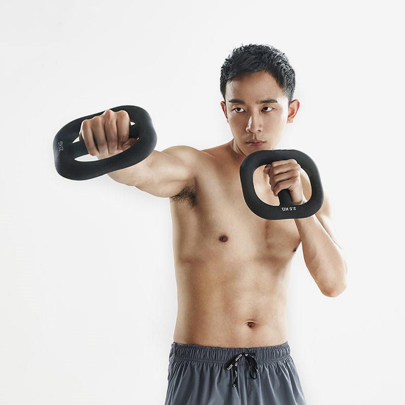 Multi-purpose ring-shaped dumbbell kettlebell is convenient to carry dumbbells for fitness and body weight training, Red
Multi-purpose ring-shaped dumbbell kettlebell is convenient to carry dumbbells for fitness and body weight training, Red