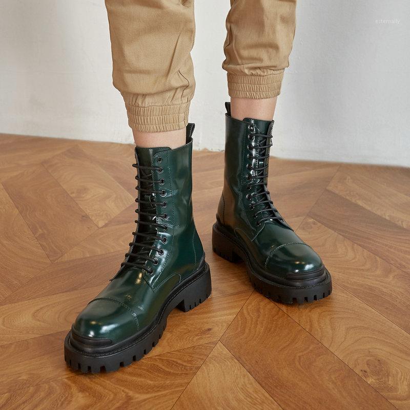 Genuine Leather Boots Women Thick Heels Platform Ankle Boots 2020 New Woman Winter Lace Up Shoes Woman1, Black
Genuine Leather Boots Women Thick Heels Platform Ankle Boots 2020 New Woman Winter Lace Up Shoes Woman1, Black