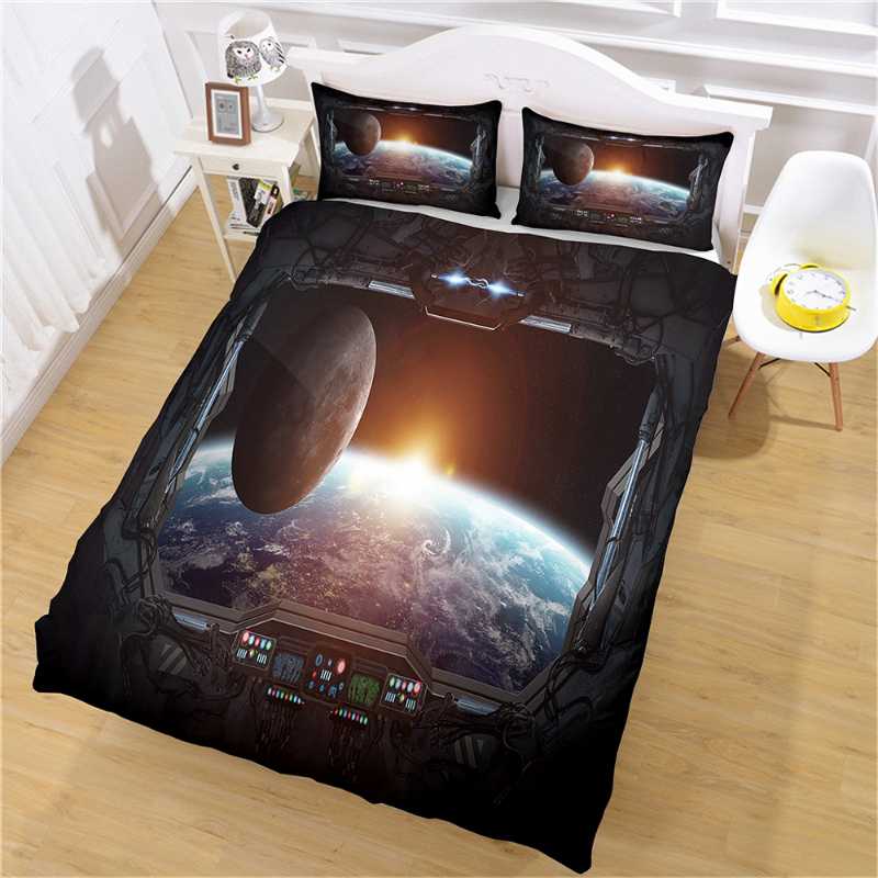 Space Scenery Duvet Cover Sets Microfiber Bed Cover Pillowcase, Planet Bedding Set,Adults Kids Bedroom Decor Home Bed Sets, As pic
Space Scenery Duvet Cover Sets Microfiber Bed Cover Pillowcase, Planet Bedding Set,Adults Kids Bedroom Decor Home Bed Sets, As pic