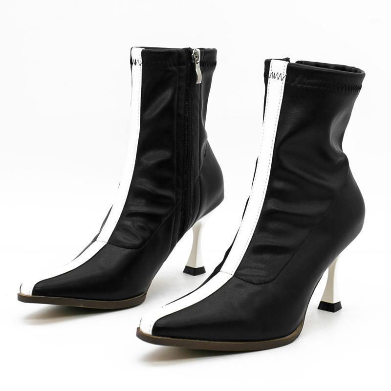 DEAT 2020 New Autumn And Winter Fashion Casual Pointed Toe Skinny Thick Heel Leather Single Shoes Women Short Cool Boots SG0431, Apricot
DEAT 2020 New Autumn And Winter Fashion Casual Pointed Toe Skinny Thick Heel Leather Single Shoes Women Short Cool Boots SG0431, Apricot