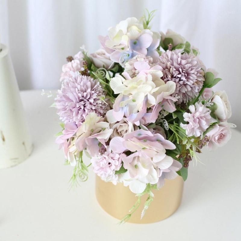 New 1Pc Artificial Flower Rose Peony Home Fake Flowers Home Decor Silk Hydrangeas Cheap Flower for Wedding Decoration1
New 1Pc Artificial Flower Rose Peony Home Fake Flowers Home Decor Silk Hydrangeas Cheap Flower for Wedding Decoration1