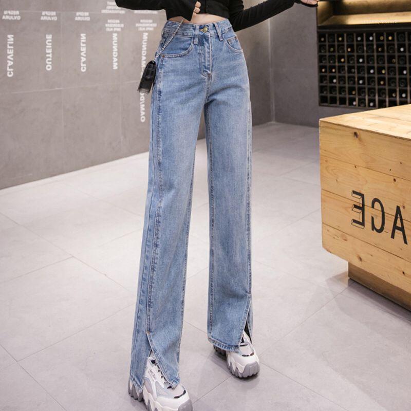 Straight jeans women' 2020 spring and summer new Korean version of loose high waist was thin Xuan Ya style drooping pants1, Black
Straight jeans women' 2020 spring and summer new Korean version of loose high waist was thin Xuan Ya style drooping pants1, Black