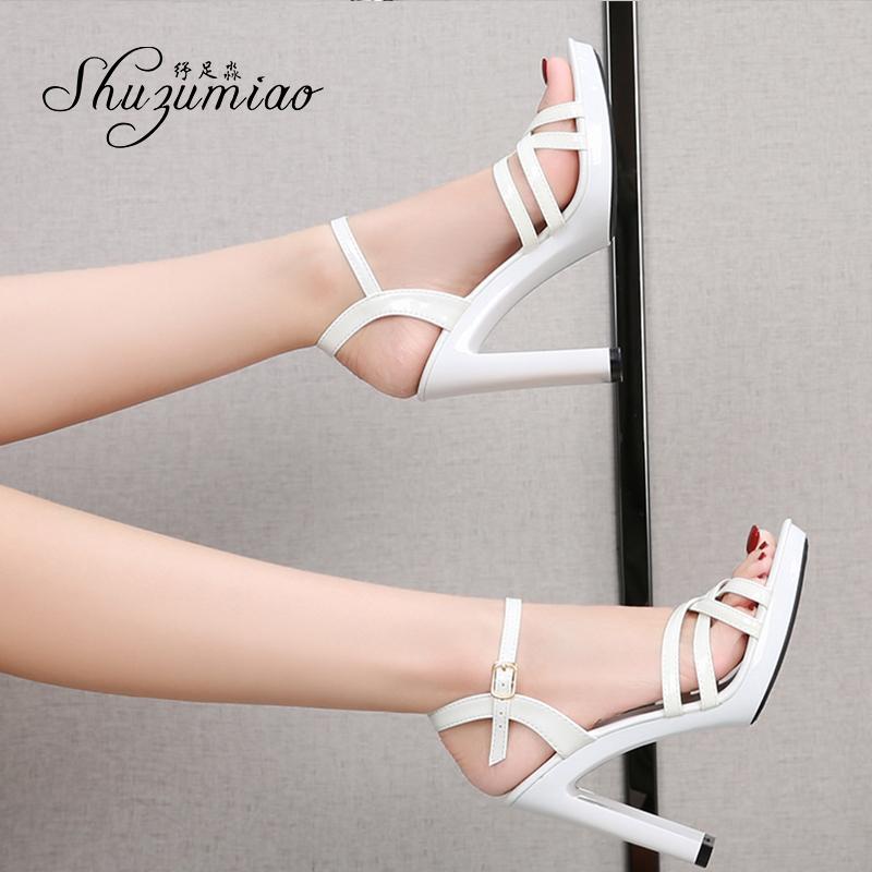 Shuzumiao Sandals Women 2021 Summer New Fashion Female Shoes Transparent Bottom Square Heel High Heels11cm Strip Pole Dance Shoe, White
Shuzumiao Sandals Women 2021 Summer New Fashion Female Shoes Transparent Bottom Square Heel High Heels11cm Strip Pole Dance Shoe, White
