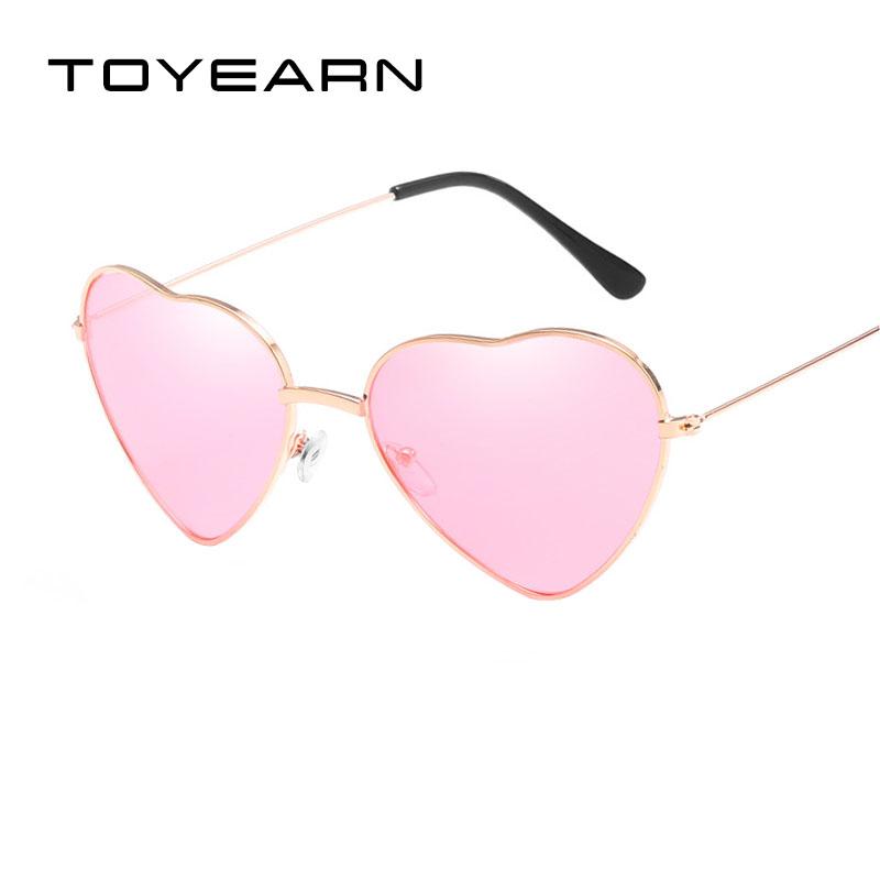 TOYEARN Fashion Brand Designer Cute Love Heart Sunglasses Women Vintage Gradient Sun Glasses For Female UV400
TOYEARN Fashion Brand Designer Cute Love Heart Sunglasses Women Vintage Gradient Sun Glasses For Female UV400
