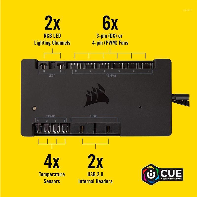 ICUE Commander PRO Smart RGB Lighting and Fan Speed Controller Run At Zero RPM for Total Silence1
ICUE Commander PRO Smart RGB Lighting and Fan Speed Controller Run At Zero RPM for Total Silence1