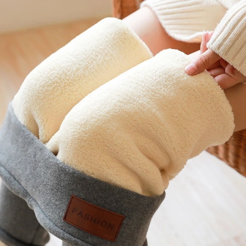 Women Winter Leggings Warm Thick High Waist Women Leggings Plus Velvet Pencil Pant 201202
