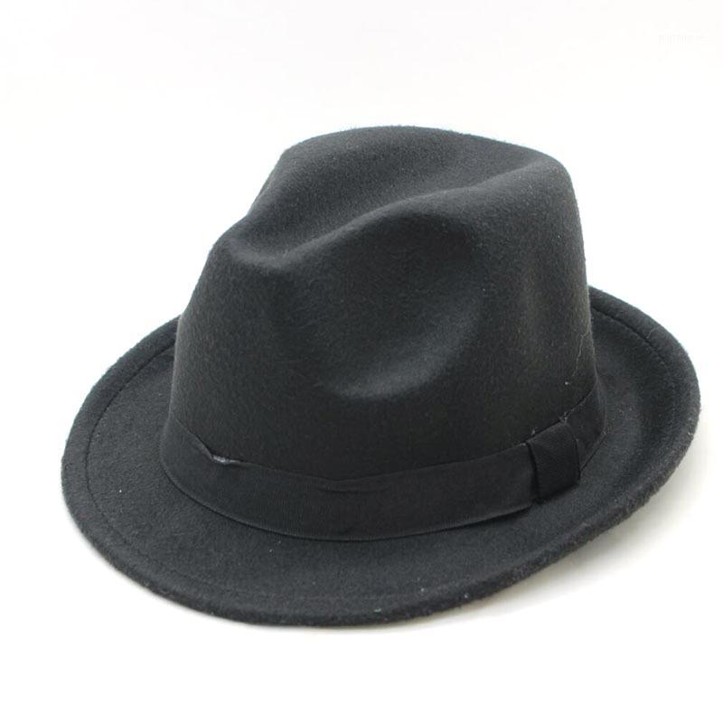 2020 Vintage Fedora Men Wool Wide Brim Top Cap Witner Autumn for Woman Chapeau Black Hat Bowler Ladies women's Jazz Hats1, Multi 
2020 Vintage Fedora Men Wool Wide Brim Top Cap Witner Autumn for Woman Chapeau Black Hat Bowler Ladies women's Jazz Hats1, Multi