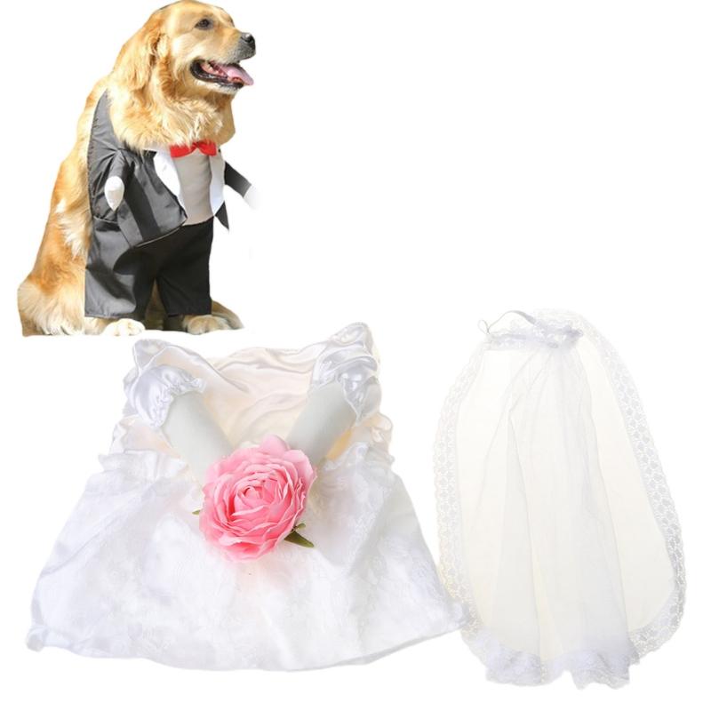 Wedding Suit Pet Cloak Transfiguration Crossdresser Costume Soft Pet Dog Suit 875A, White-small
Wedding Suit Pet Cloak Transfiguration Crossdresser Costume Soft Pet Dog Suit 875A, White-small