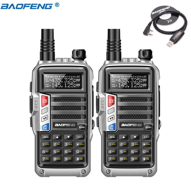 2Pcs BaoFeng UV-S9 Powerful Walkie Talkie CB Radio Transceiver 8W 10km Long Range Portable Radio set for forest&city+usb cable
2Pcs BaoFeng UV-S9 Powerful Walkie Talkie CB Radio Transceiver 8W 10km Long Range Portable Radio set for forest&city+usb cable