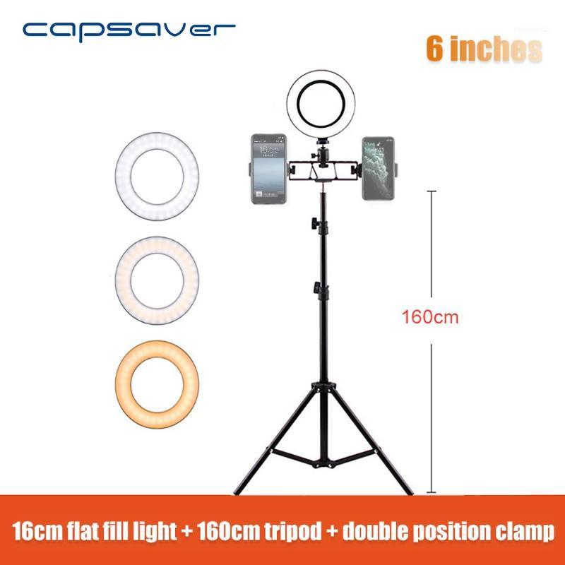 Ring Light 6inch USB Video Light 16cm Desktop Fill 3200-5500K with 160cm Tripod Phone Holder for Selfie Live Stream Work1
Ring Light 6inch USB Video Light 16cm Desktop Fill 3200-5500K with 160cm Tripod Phone Holder for Selfie Live Stream Work1