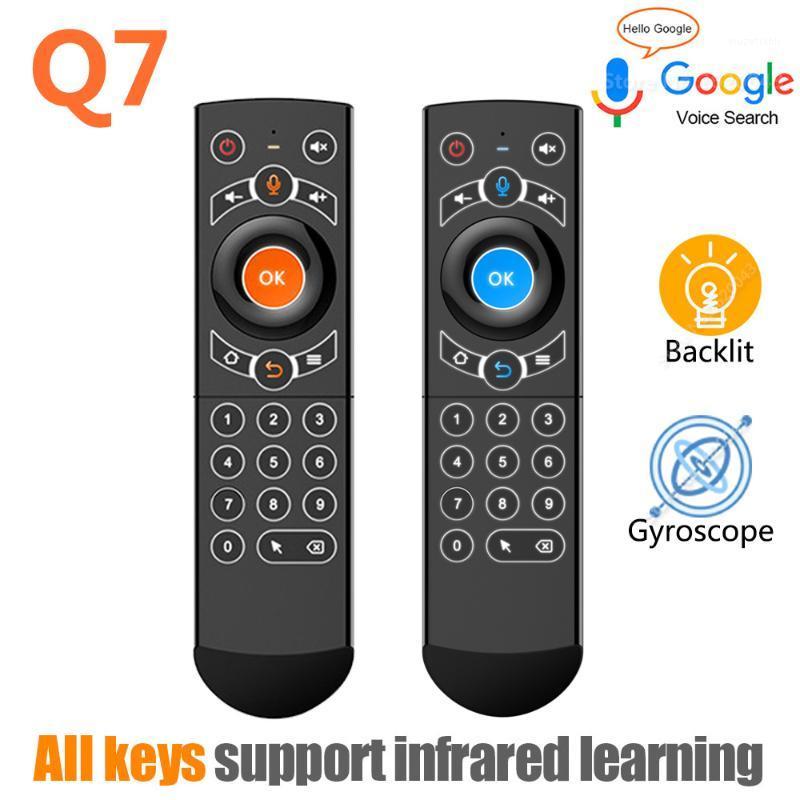 2020 Orange Q7 USB 2.4GHz RF Air Mouse Smart Voice Remote Control Full Keys IR Learning for Android TV Box1
2020 Orange Q7 USB 2.4GHz RF Air Mouse Smart Voice Remote Control Full Keys IR Learning for Android TV Box1