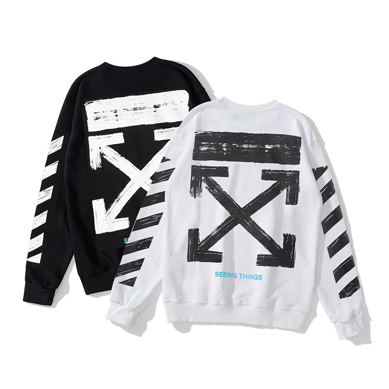 Hoodies Chao Brand Off Style White Arrstyle Print Oil Painting Men's Women's Versatile Cotton Terry Round Neck Plush Autumn and Winter Sweatshirts
Hoodies Chao Brand Off Style White Arrstyle Print Oil Painting Men's Women's Versatile Cotton Terry Round Neck Plush Autumn and Winter Sweatshirts