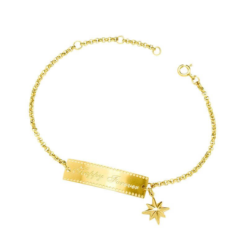 Good Luck Eight Stars Bar Bracelets Gold Stainless Steel Chain Link Wristband for Woman Sister Jewelry
Good Luck Eight Stars Bar Bracelets Gold Stainless Steel Chain Link Wristband for Woman Sister Jewelry