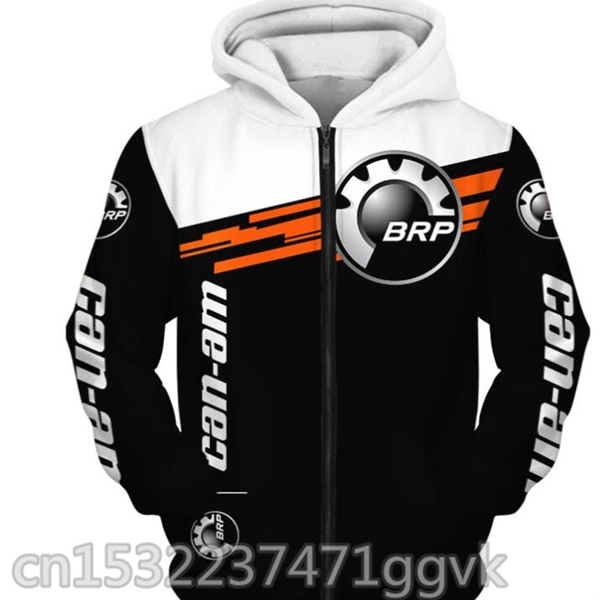 2020 Men Brp Can-am hoodies 3D Printed Spring Autumn Streetwear Fashion Men's clothes pullovers casual zipper Sportswear C1116, Black
2020 Men Brp Can-am hoodies 3D Printed Spring Autumn Streetwear Fashion Men's clothes pullovers casual zipper Sportswear C1116, Black