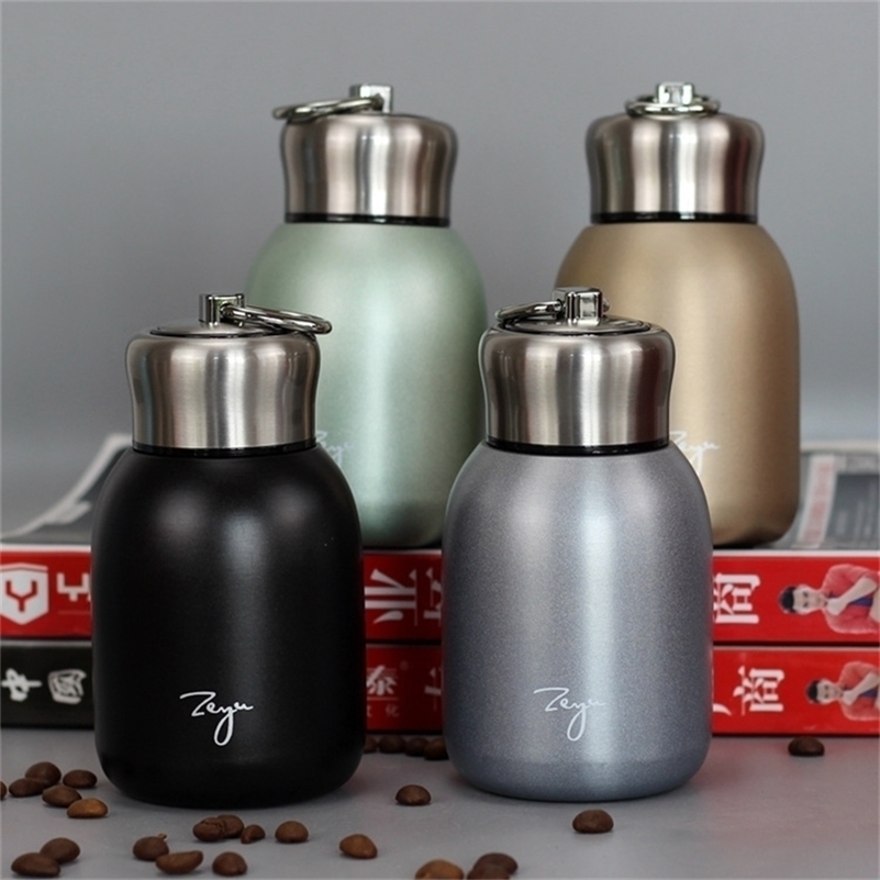 300ML Fashion Mini Coffee Vacuum Flasks Lovely Stainless Steel Thermos Portable Travel Water Bottle Cups 201110
300ML Fashion Mini Coffee Vacuum Flasks Lovely Stainless Steel Thermos Portable Travel Water Bottle Cups 201110