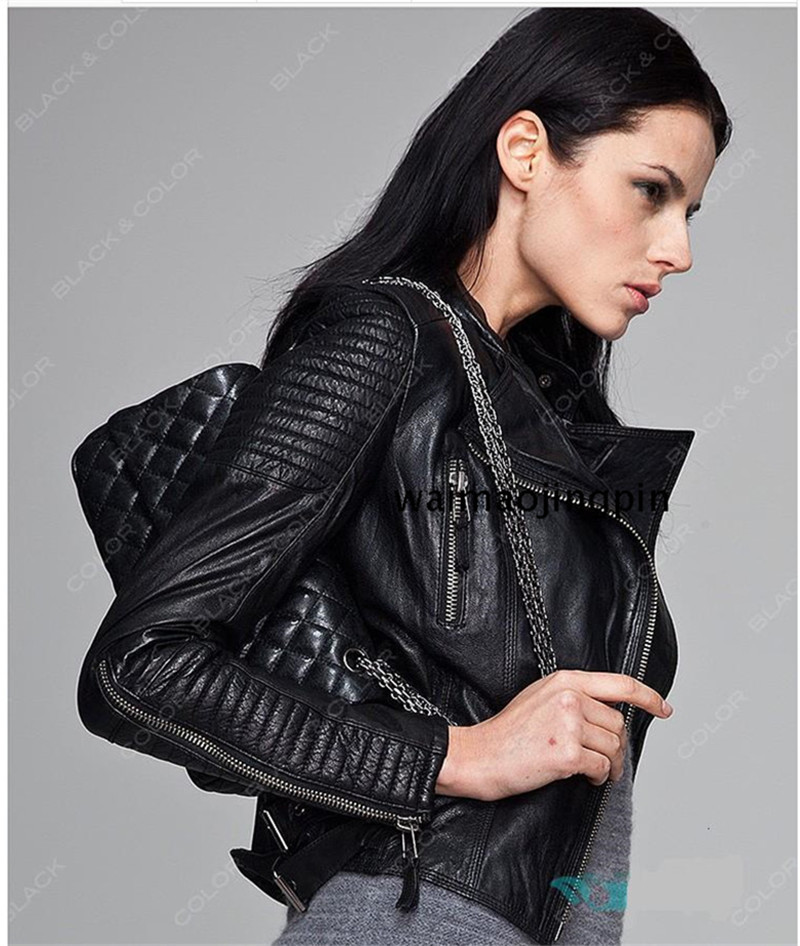 Leather Genuine Jackets Women's Clothing Sheep Red Jacket Plus Fine Size Fit Outerwear Wxf019 Rkw4, Black
Leather Genuine Jackets Women's Clothing Sheep Red Jacket Plus Fine Size Fit Outerwear Wxf019 Rkw4, Black