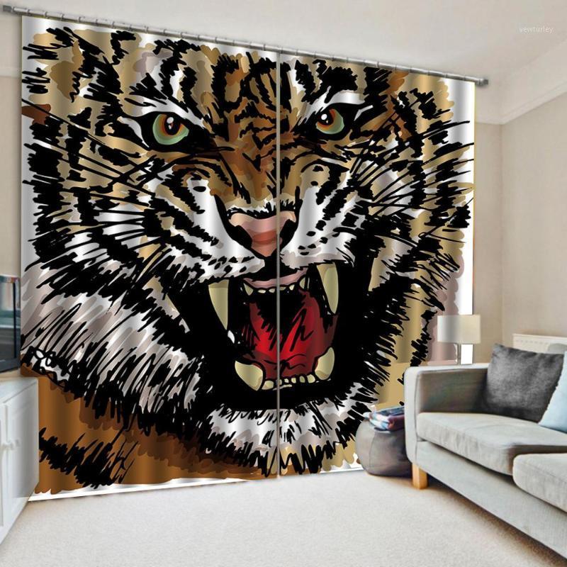 Modern Home Decoration Living Room Curtains 3d Abstract painted tiger head Beautiful Photo Fashion Customized 3D Curtains1, As pic
Modern Home Decoration Living Room Curtains 3d Abstract painted tiger head Beautiful Photo Fashion Customized 3D Curtains1, As pic