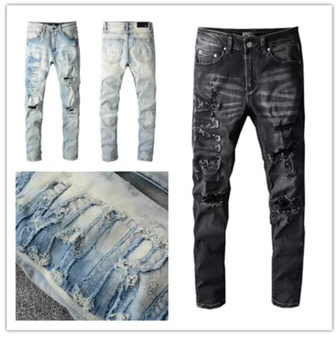 Luxurys Designer Mens Jeans Latest Listing Strips Letter Denim Pants Fashion Ripped Casual Homme Male Hole Trousers Size W29-40, Black
Luxurys Designer Mens Jeans Latest Listing Strips Letter Denim Pants Fashion Ripped Casual Homme Male Hole Trousers Size W29-40, Black