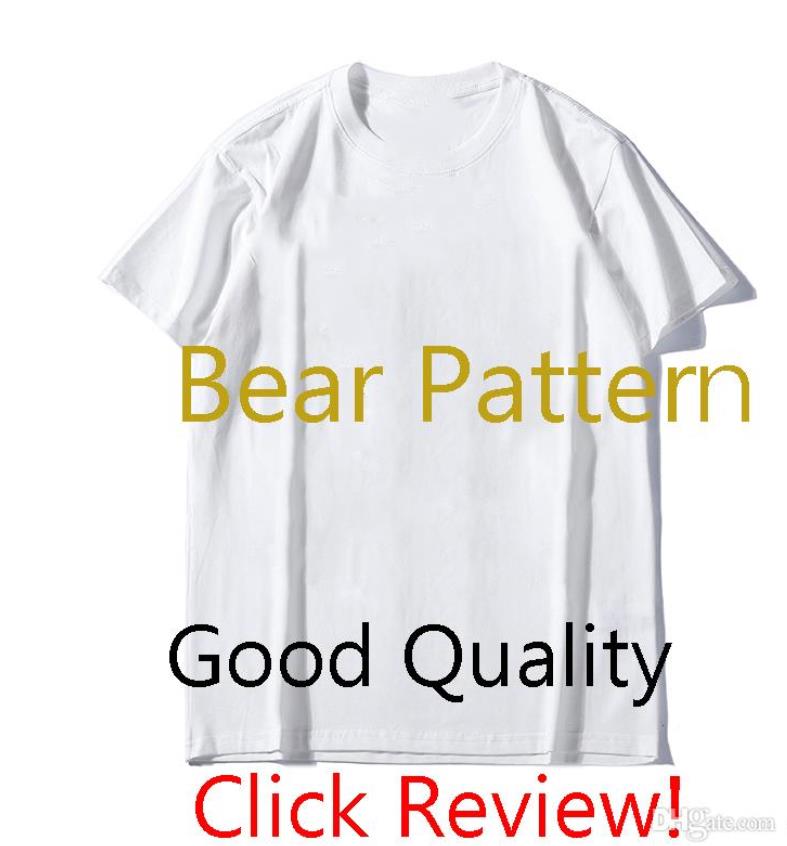 MS Mens Designer T Shirt Luxury Bear Pattern Tees Fashion Mens Printing Short Sleeves 2020 Summer Trendy Women T-shirt 2colors Wholesale, White;black
MS Mens Designer T Shirt Luxury Bear Pattern Tees Fashion Mens Printing Short Sleeves 2020 Summer Trendy Women T-shirt 2colors Wholesale, White;black
