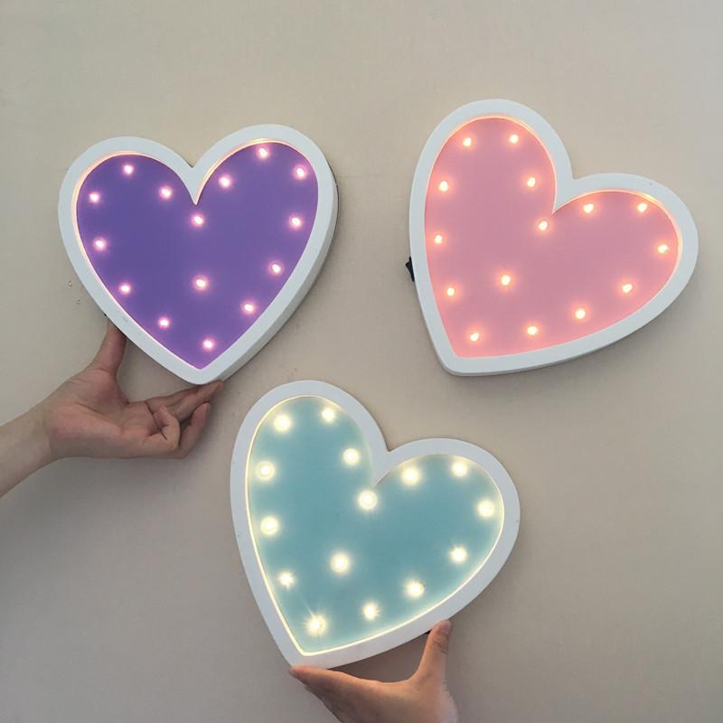 LED Love Heart Night Light Bedroom Bedside Lamp Wall Children's Room Decoration Lighting Kids Girls Boys Gift luminaria
LED Love Heart Night Light Bedroom Bedside Lamp Wall Children's Room Decoration Lighting Kids Girls Boys Gift luminaria