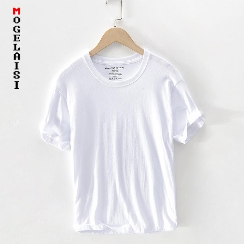 Summer Men white t shirt New 2020 100% cotton Round neck casual t-shirt man high quality Breathable tops 7 color Asian size 2631, Yellow
Summer Men white t shirt New 2020 100% cotton Round neck casual t-shirt man high quality Breathable tops 7 color Asian size 2631, Yellow