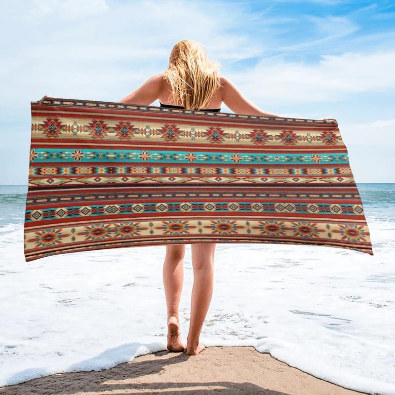 Bohemian Art Geometric Graphics Bath Towel Swimming Quick-Dry Bath Towel Bathroom Accessories Microfiber Beach Towels, As pic
Bohemian Art Geometric Graphics Bath Towel Swimming Quick-Dry Bath Towel Bathroom Accessories Microfiber Beach Towels, As pic