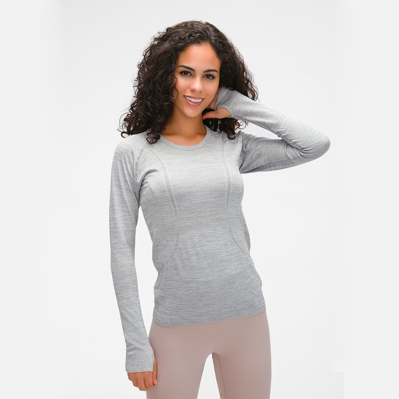 2021 New Ocean Yoga Seamless Top Super Soft Long Sleeve Shirt Stretchy Workout Tops Sports Wear for Women Gym Kew4, Grey marl
2021 New Ocean Yoga Seamless Top Super Soft Long Sleeve Shirt Stretchy Workout Tops Sports Wear for Women Gym Kew4, Grey marl