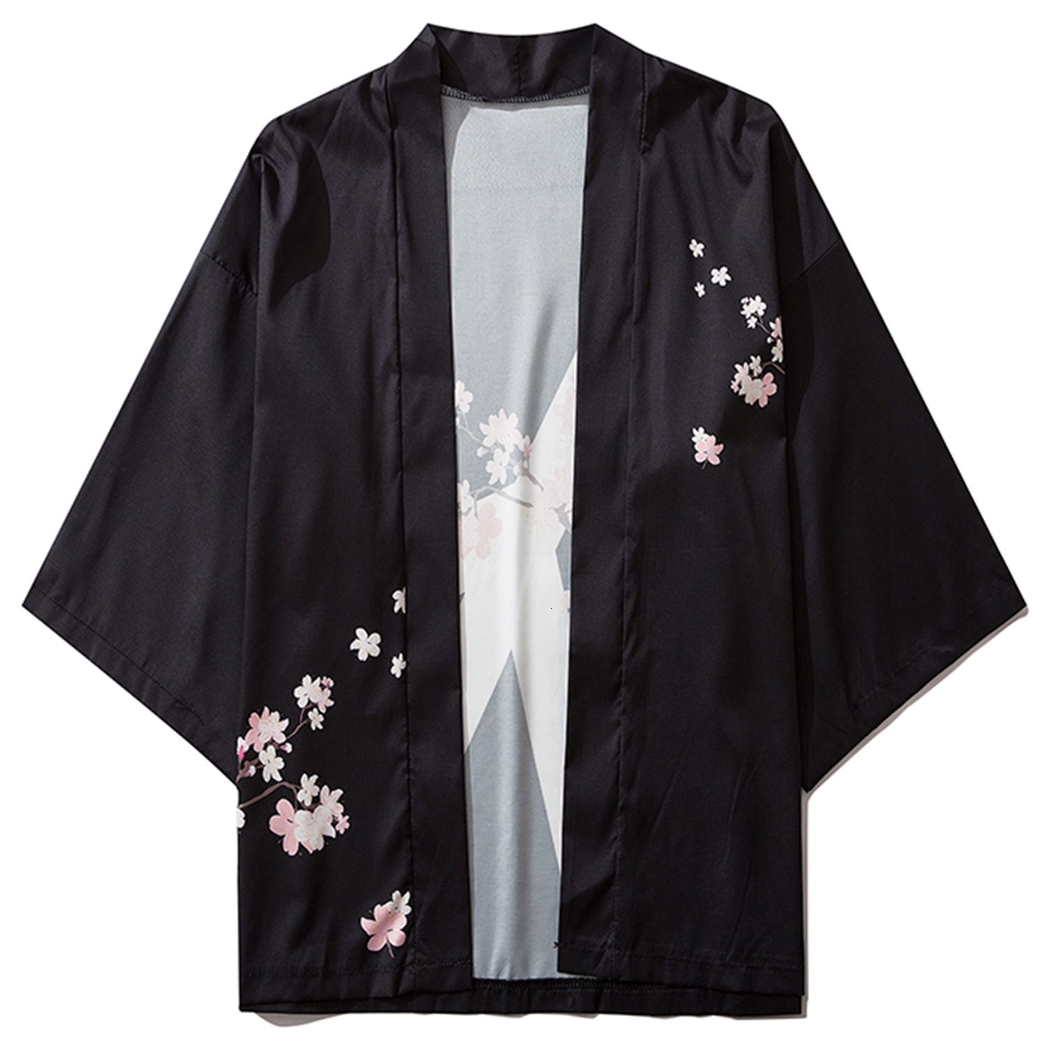 2021 New Aelfric Eden Sakura Pattern Summer Japanese Street Jackets Men Loose Streetwear Hip Hop Open Front Coat Kimono Tops Xf0s, Black
2021 New Aelfric Eden Sakura Pattern Summer Japanese Street Jackets Men Loose Streetwear Hip Hop Open Front Coat Kimono Tops Xf0s, Black