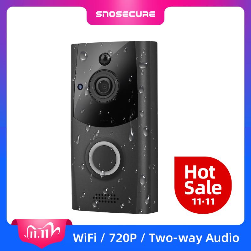 SNOSECURE Waterproof Video Call Wifi Doorbell Intercom Alarm for Home Wireless Video Door phone For Apartment Battery Doorphone
SNOSECURE Waterproof Video Call Wifi Doorbell Intercom Alarm for Home Wireless Video Door phone For Apartment Battery Doorphone
