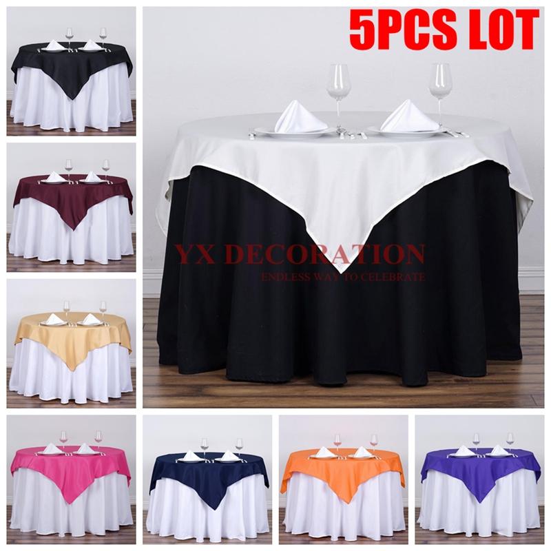 Colors Square Rectangle Poly Table Cloth Overlay Seamless Tablecloth For Wedding Banquet Event Decoration, White
Colors Square Rectangle Poly Table Cloth Overlay Seamless Tablecloth For Wedding Banquet Event Decoration, White