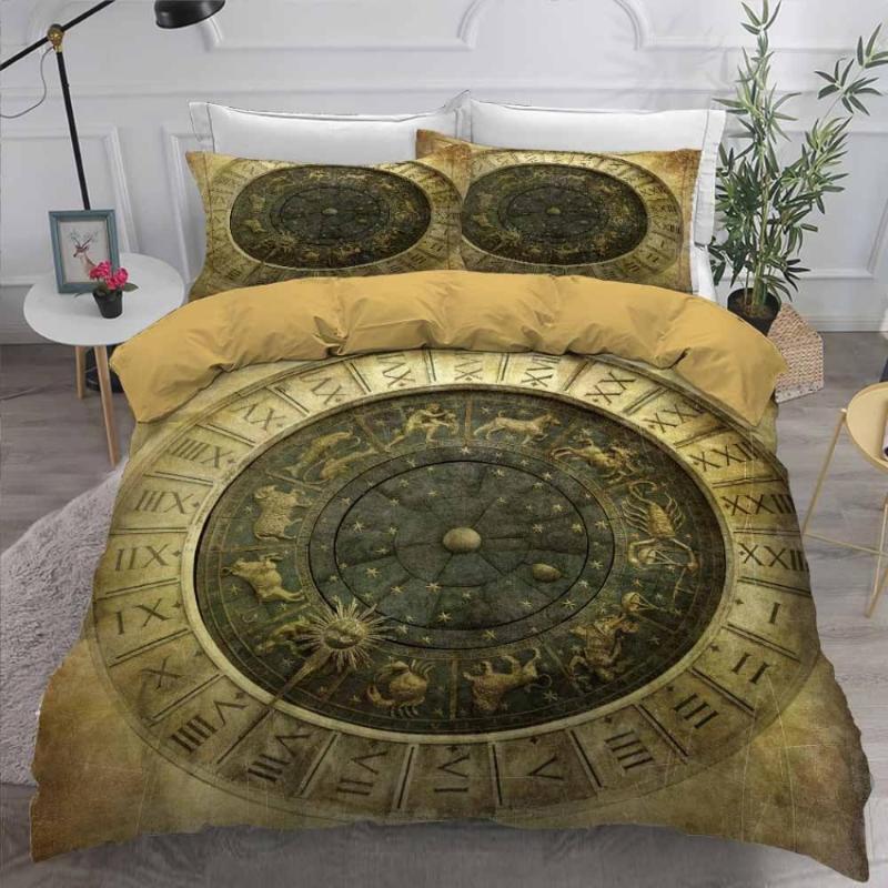Bedding Set Clock Gear Printed Family Quilts Cover Set Duvet Cover Pillowcase Full King Single Queen Bed 2020 New Arrival, As picture
Bedding Set Clock Gear Printed Family Quilts Cover Set Duvet Cover Pillowcase Full King Single Queen Bed 2020 New Arrival, As picture