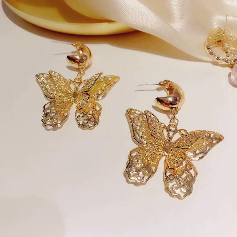 Hollow Butterfly Earrings for Women Girl Oversize Geometric Circle Drop Dangle Earring Jewelry New
Hollow Butterfly Earrings for Women Girl Oversize Geometric Circle Drop Dangle Earring Jewelry New