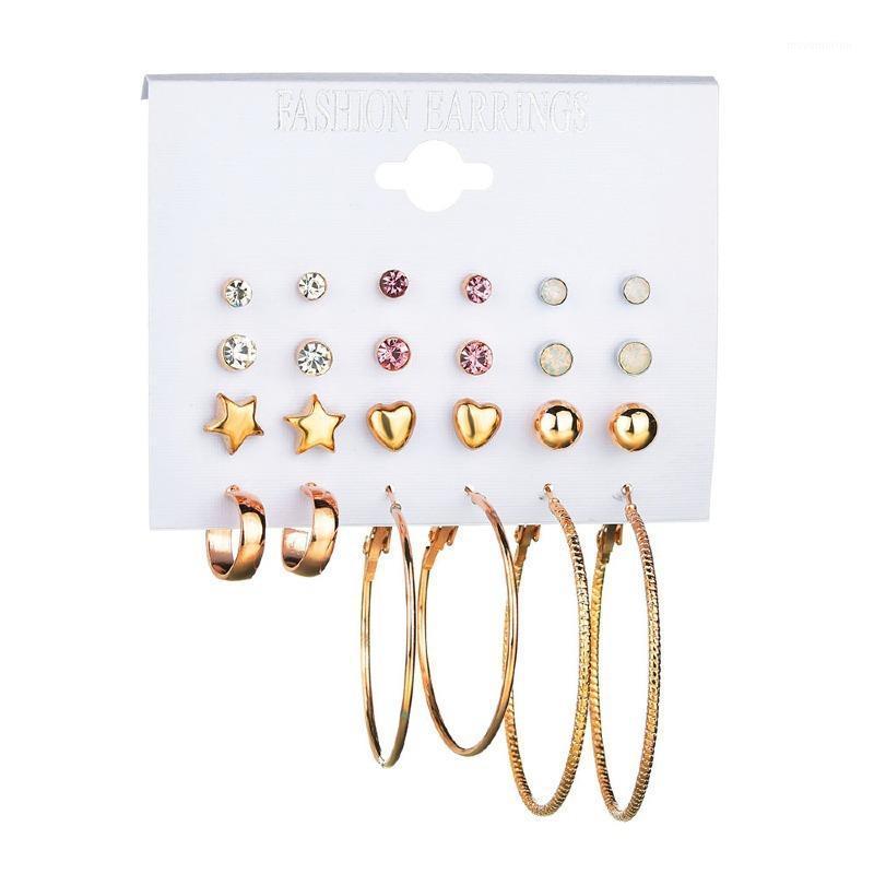 Korean fashion new wish rock exaggerated earrings for women Jewelry 12-piece earring set inlaid crystal earrings earring1
Korean fashion new wish rock exaggerated earrings for women Jewelry 12-piece earring set inlaid crystal earrings earring1