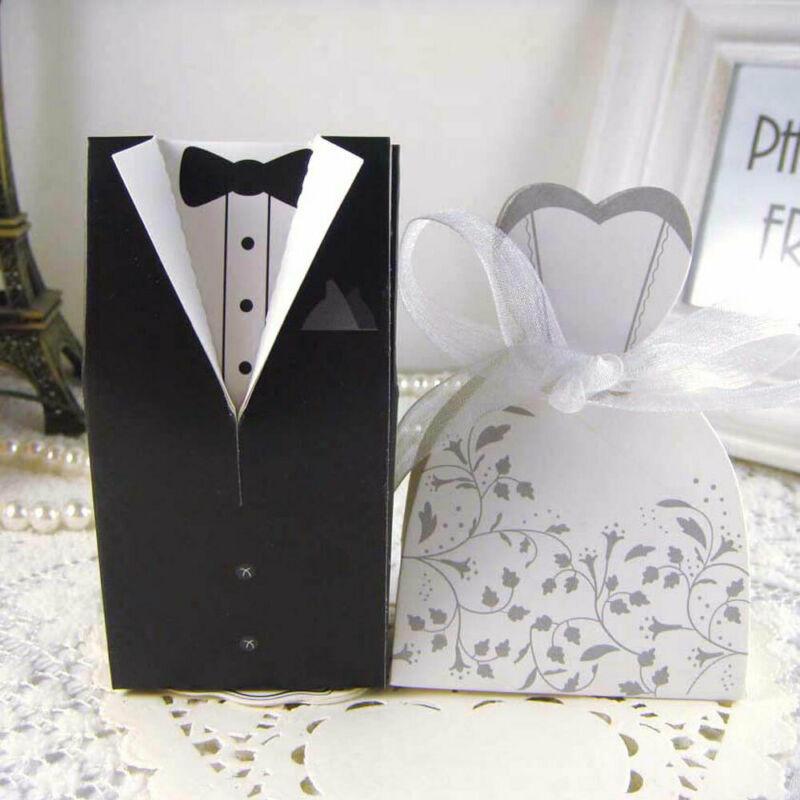 100pcs/lots Bride And Groom Dresses Wedding Candy Box Gifts Favor Box Wedding Bonbonniere DIY Event Party Supplies
100pcs/lots Bride And Groom Dresses Wedding Candy Box Gifts Favor Box Wedding Bonbonniere DIY Event Party Supplies