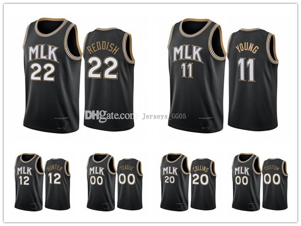 Atlanta Hawks MEN women youth abc Trae Young Cam Reddish 2020-21 Reddish MLK City basketball Jersey honor Dr. King, Black;red
Atlanta Hawks MEN women youth abc Trae Young Cam Reddish 2020-21 Reddish MLK City basketball Jersey honor Dr. King, Black;red
