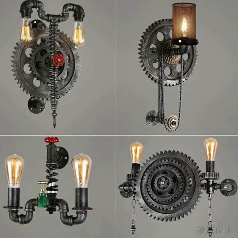 Industrial wind wall lamp restaurant coffee shop bar American Gear wall lamp personalized creative bar decorative lamps
Industrial wind wall lamp restaurant coffee shop bar American Gear wall lamp personalized creative bar decorative lamps