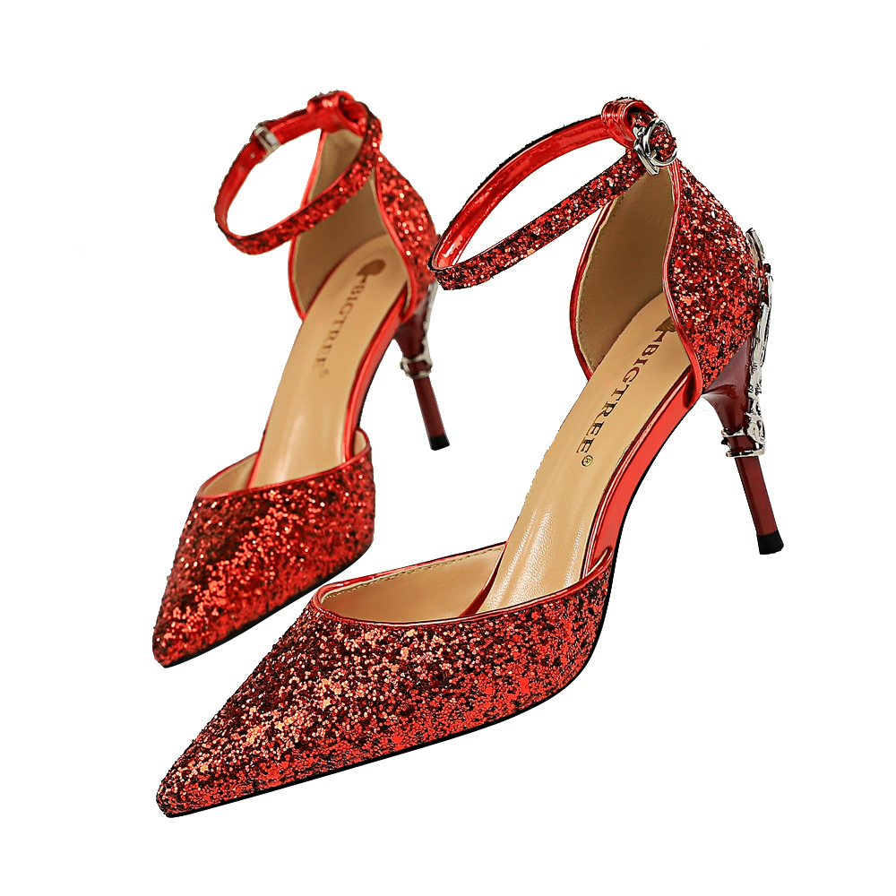 Metal thin pumps high heels women's 2020 sexy pointed to ladies fashion bling shoes wedding party more size 34-43 EGXR, 9.5cm black
Metal thin pumps high heels women's 2020 sexy pointed to ladies fashion bling shoes wedding party more size 34-43 EGXR, 9.5cm black