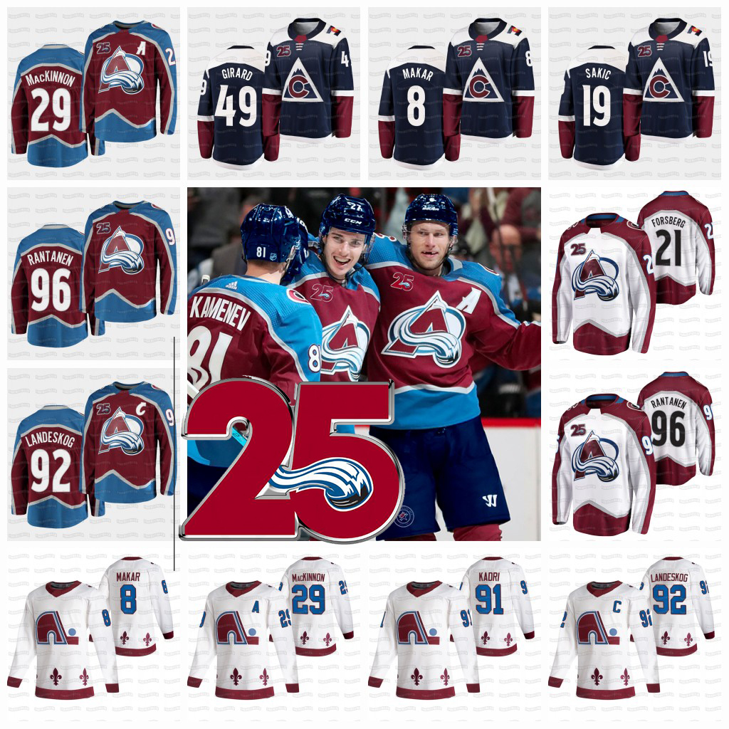 Colorado Avalanche 2021 25th Season Jersey Nathan MacKinnon Cale Makar Mikko Rantanen Gabriel Landeskog Girard Nazem Kadri Joe Sakic, 2020 all-star grey mens s-3xl
Colorado Avalanche 2021 25th Season Jersey Nathan MacKinnon Cale Makar Mikko Rantanen Gabriel Landeskog Girard Nazem Kadri Joe Sakic, 2020 all-star grey mens s-3xl