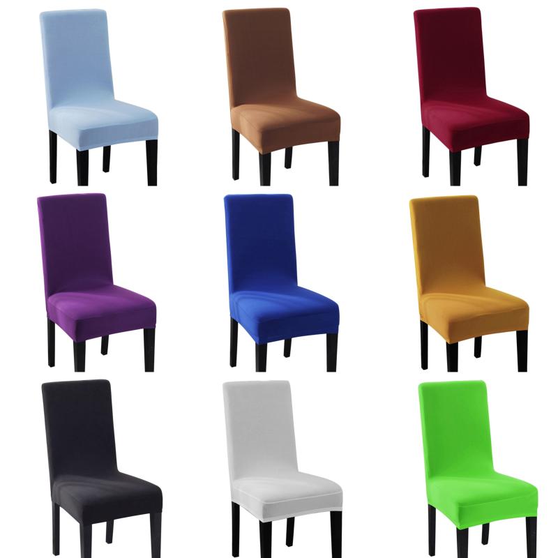 1/4/6 Pcs Plain Dining Chair Cover Solid Color Spandex Elastic Seat Slipcover Stretch Chairs Proof Wedding Party Hotel Banquet
1/4/6 Pcs Plain Dining Chair Cover Solid Color Spandex Elastic Seat Slipcover Stretch Chairs Proof Wedding Party Hotel Banquet