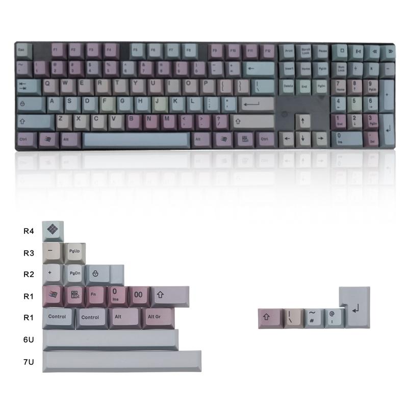 Monte Carlo PBT keycap cherry height 131 key sublimation process mechanical keyboard suitable
Monte Carlo PBT keycap cherry height 131 key sublimation process mechanical keyboard suitable