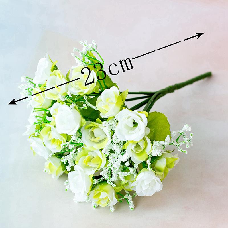 Fake 21 Diamond Roses Flower Artificial Plant Floral Branch Home Decor Wedding, Yellow
Fake 21 Diamond Roses Flower Artificial Plant Floral Branch Home Decor Wedding, Yellow