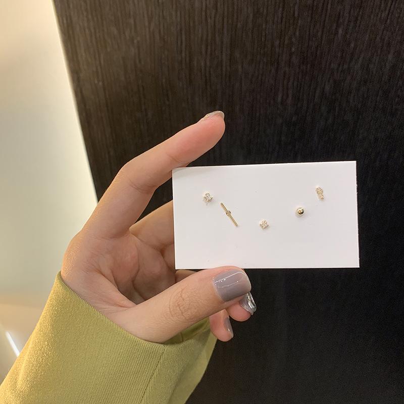Stud 5Pcs/Set Geometric Earrings Women Black Gold Silver Color Round Triangle Cubic Bar Boho Punk Jewelry
Stud 5Pcs/Set Geometric Earrings Women Black Gold Silver Color Round Triangle Cubic Bar Boho Punk Jewelry