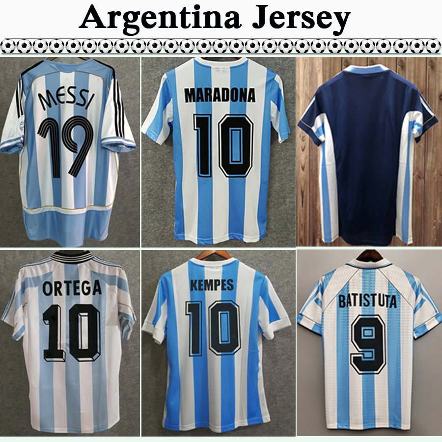 1978 Argentina Retro Jerseys KEMPES 1986 Diego MARADONA jersey classic shirts 1998 BATISTUTA ZANETTI 2006 MESSI RIQUELME Football Uniforms, Black;yellow
1978 Argentina Retro Jerseys KEMPES 1986 Diego MARADONA jersey classic shirts 1998 BATISTUTA ZANETTI 2006 MESSI RIQUELME Football Uniforms, Black;yellow