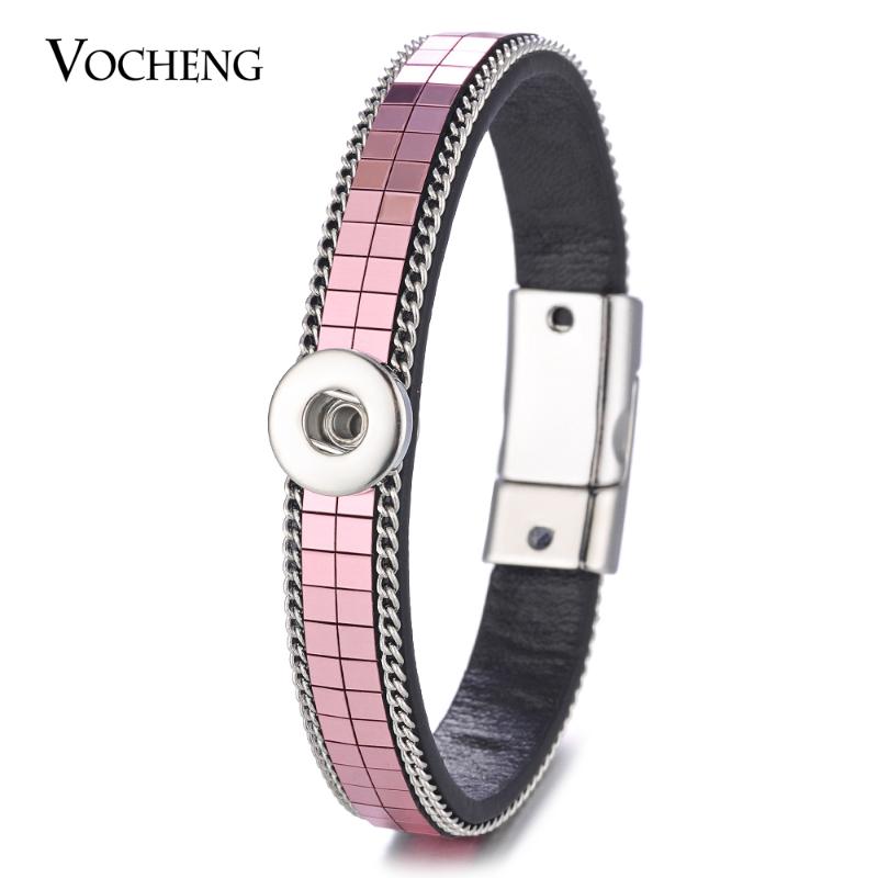 10PCS/Lot Wholesale Vocheng Ginger Snap Jewelry Leather Bracelet Fit Small 12mm Button Jewelry Magnet Clasp 5 Colors NN-572*10
10PCS/Lot Wholesale Vocheng Ginger Snap Jewelry Leather Bracelet Fit Small 12mm Button Jewelry Magnet Clasp 5 Colors NN-572*10