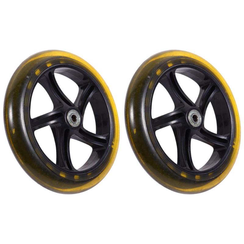 2pcs Scooter Wheel Electric PU Durable Accessories Parts Wheel for Stunt Scooter, Black
2pcs Scooter Wheel Electric PU Durable Accessories Parts Wheel for Stunt Scooter, Black